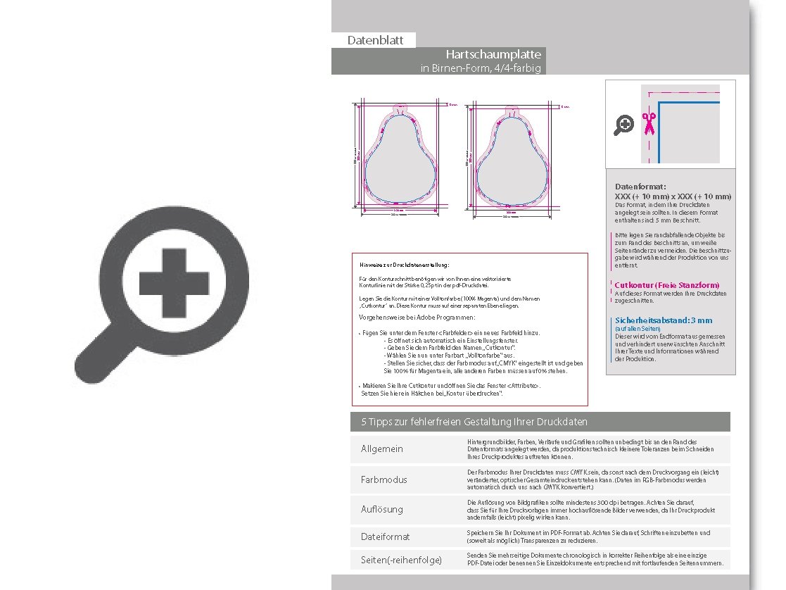 Product Bild hartschaumplatte_in_birne-form_konturgefr__st___beidseitig_4_4-farbig_bedruckt