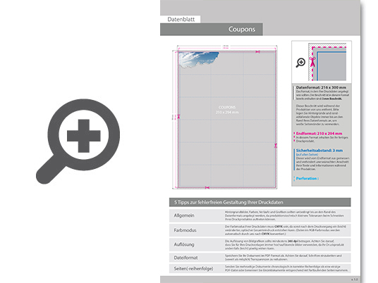 Product Bild couponb__gen_perforiert_18_coupons__beidseitig_4_4-farbig_bedruckt