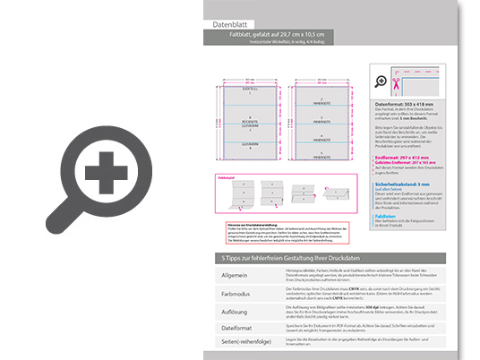 Product Bild faltblatt__gefalzt_auf_29_7_cm_x_10_5_cm__horizontaler_wickelfalz__8-seitig