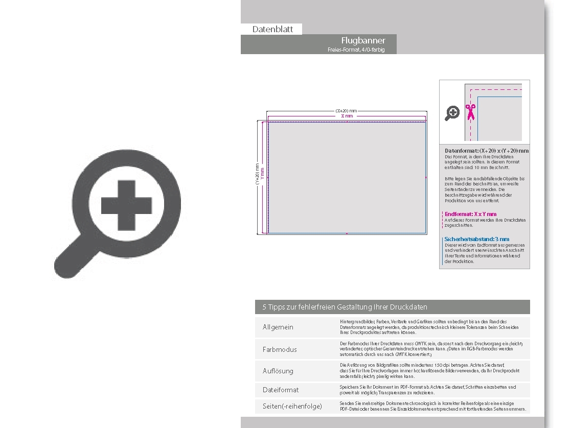 Product Bild hochwertiger__zertifizierter_flugbanner_4_0-farbig_bedruckt__komplett_einsatzf__hig_vorbereitet