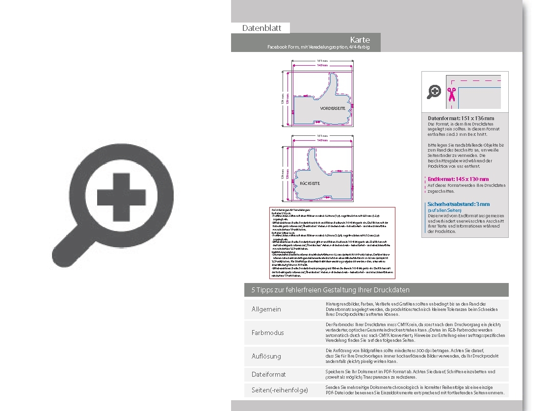 Product Bild osterkarten_stanzform_facebook_mit_partieller_uv-lack-veredelung
