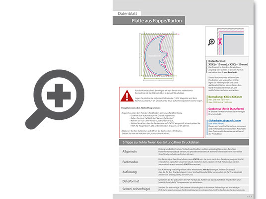 Product Bild karton_mit_wabenstruktur_in_mond-form_konturgefr__st___einseitig_4_0-farbig_bedruckt