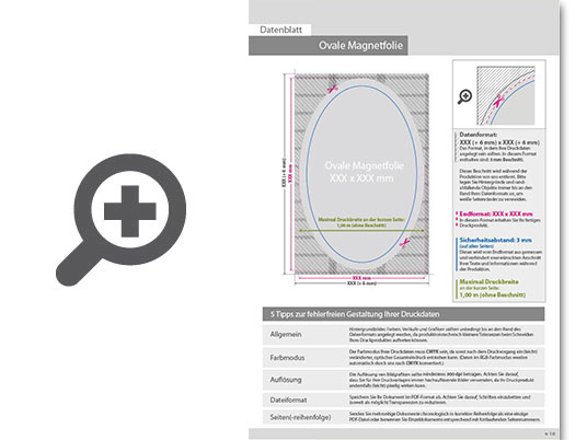 Product Bild magnetische_wechselwerbung_oval_(oval_konturgeschnitten)___einseitig_4_0-farbig_bedruckt