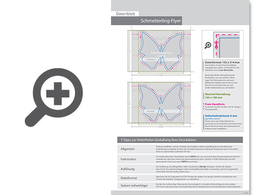 Product Bild schmetterling-flyer