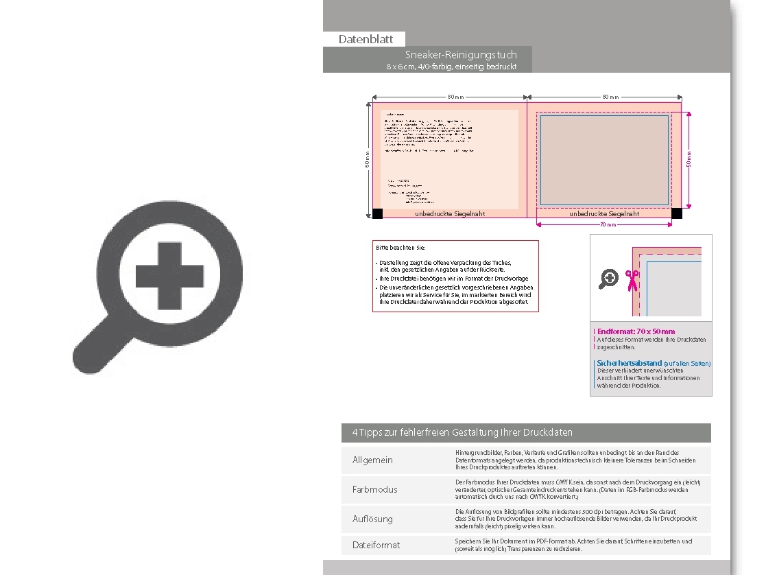 Product Bild topseller__sneaker-reinigungstuch__8_x_6_cm__4_0-farbig_einseitig_bedruckt