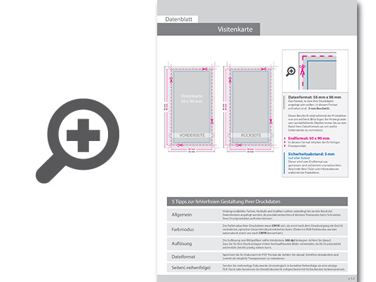 Product Bild visitenkarten_hoch_4_4_farbig_50_x_90_mm_(beidseitiger_druck)__300g_folienkaschiert_matt