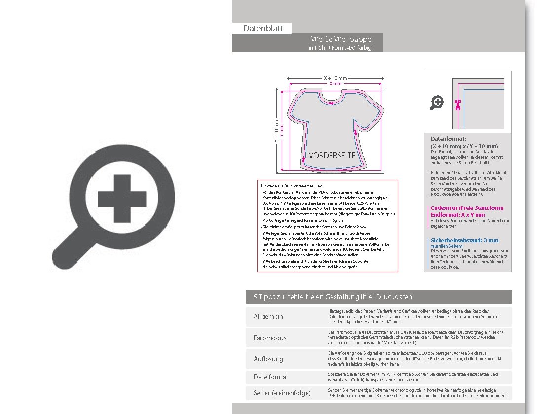 Product Bild wei__e_wellpappe_in_shirt-form_konturgefr__st___einseitig_4_0-farbig_bedruckt